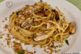 Spaghetti pecorino e cozze