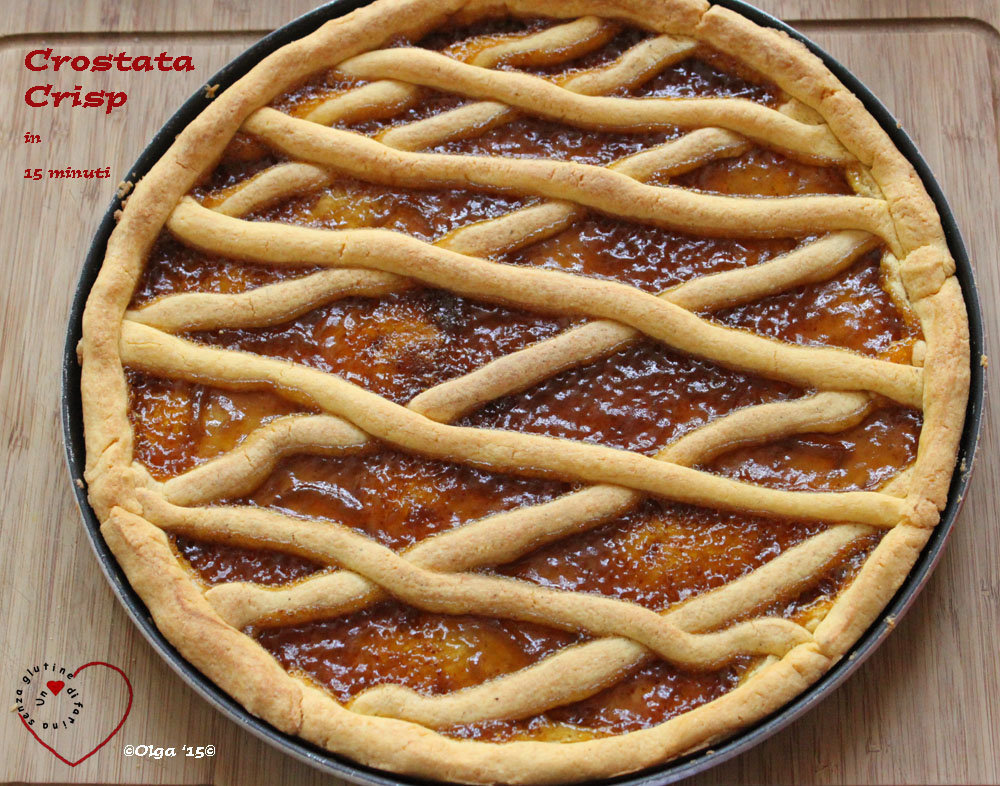 Crostata Crisp – Un cuore di farina senza glutine