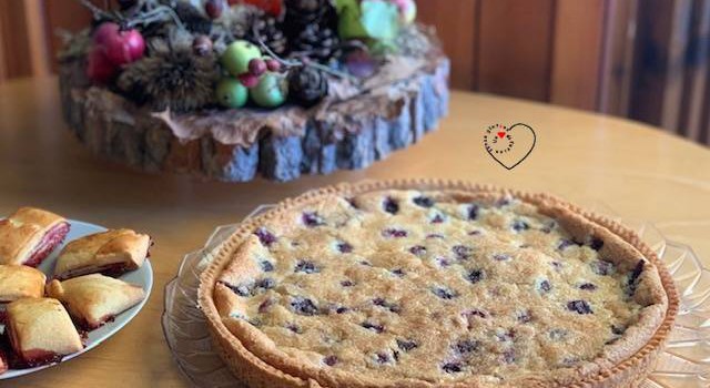 Crostata Frangipane con Mirtilli