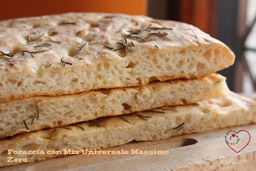 Focaccia (e Pane) con Mix Universale Massimo Zero (1 kg)