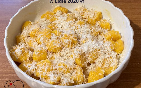 Gnocchi di zucca al cucchiaio