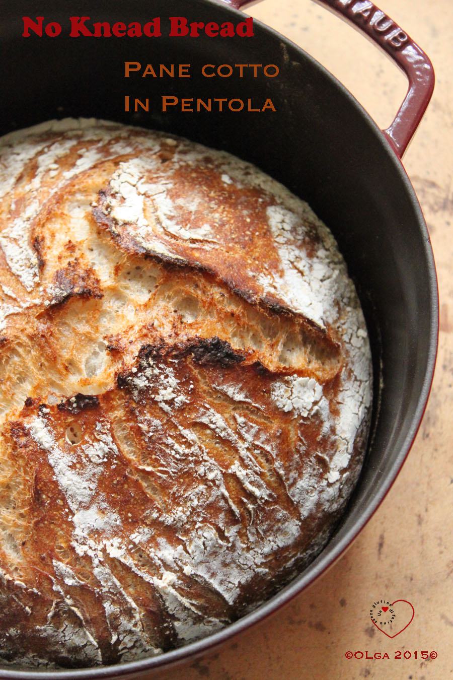 Pane in pentola di ghisa