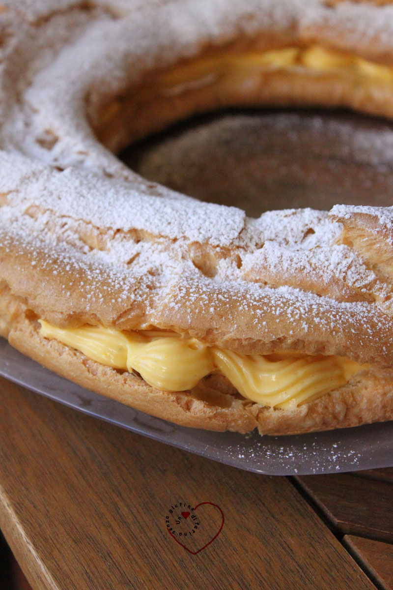 Paris Brest con Crema Mousseline