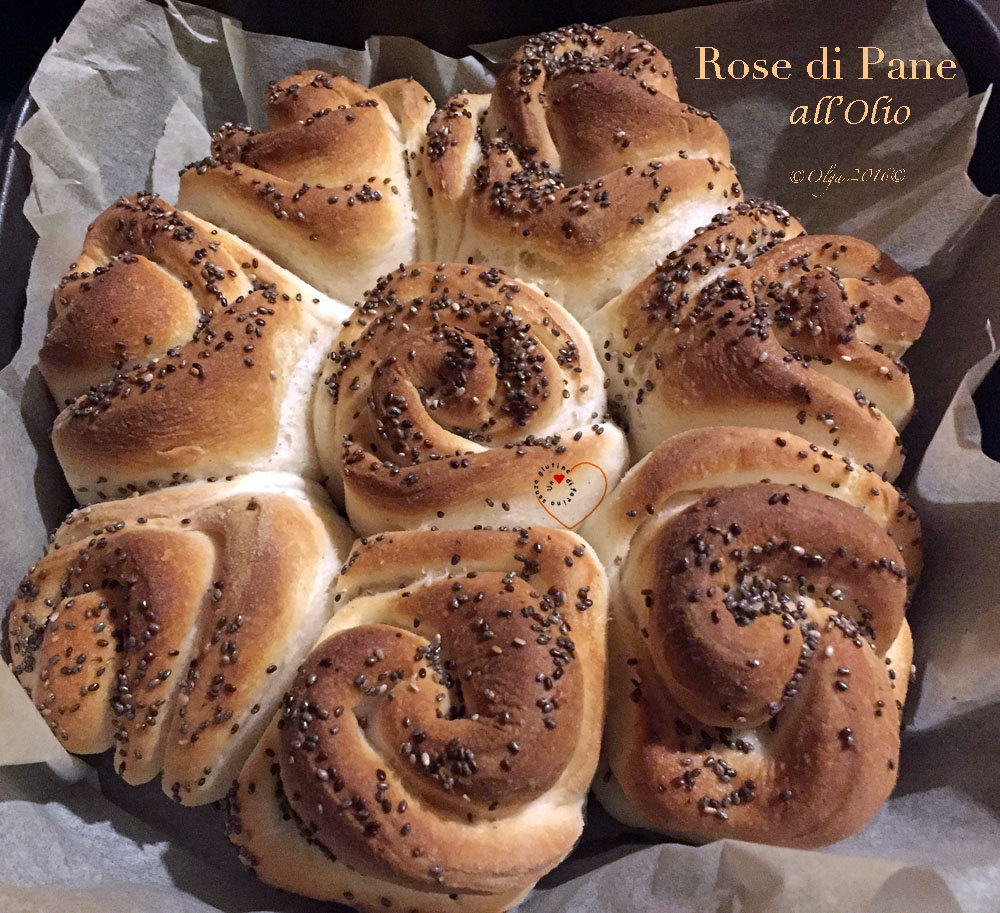 Rose di Pane all’Olio: Video Ricetta