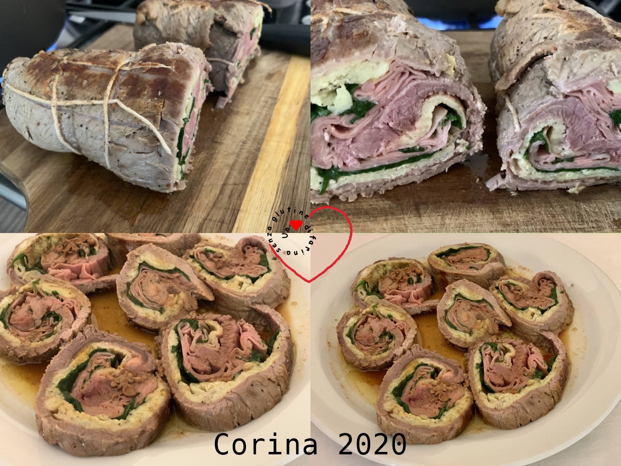 Rotolo di Vitello ripieno