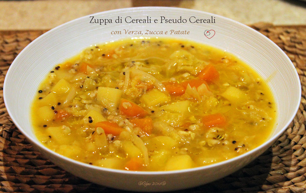 Zuppa “Fai da Te” con Verza, Zucca e Patate